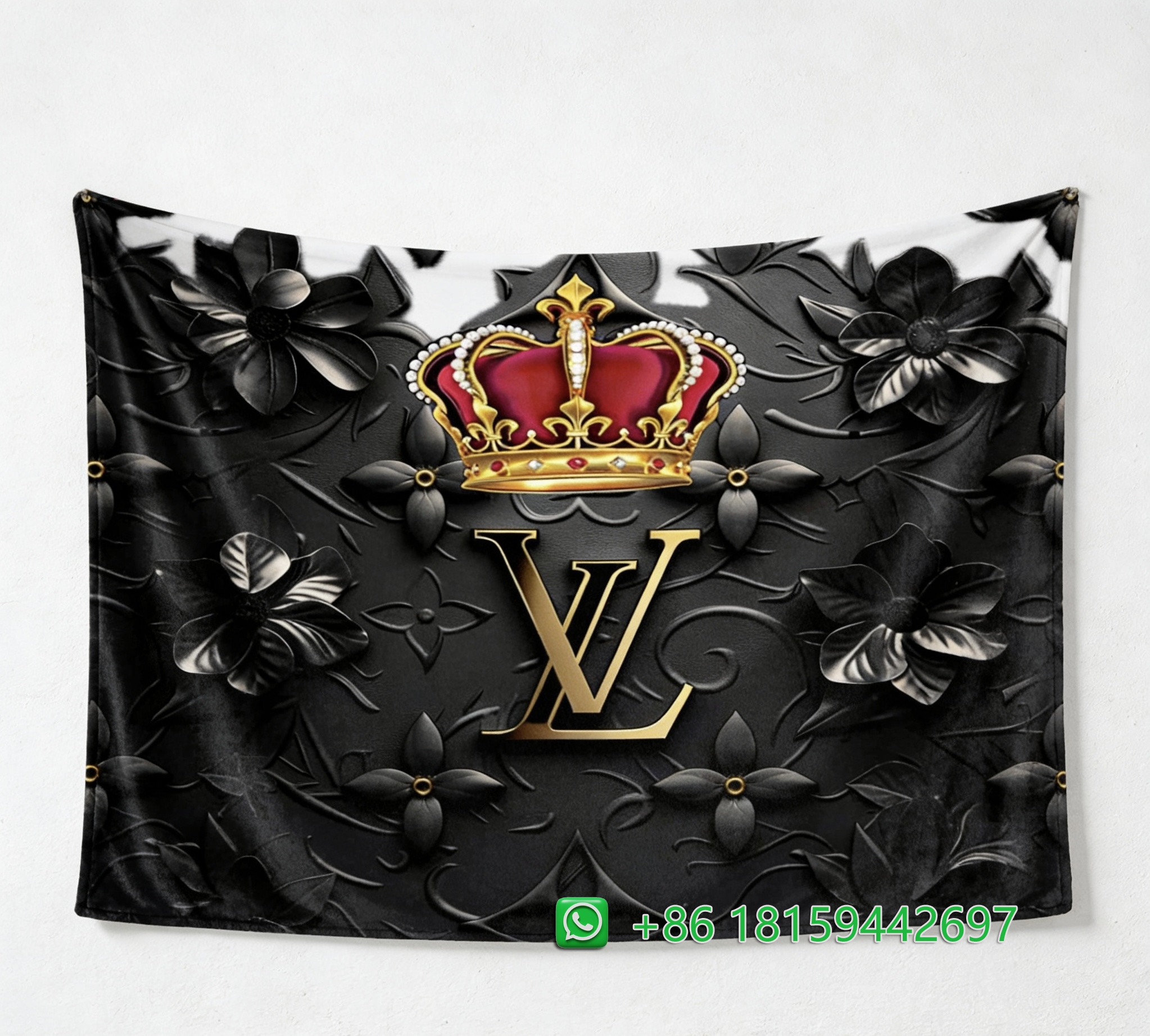 Louis Vuitton Throw Blankets